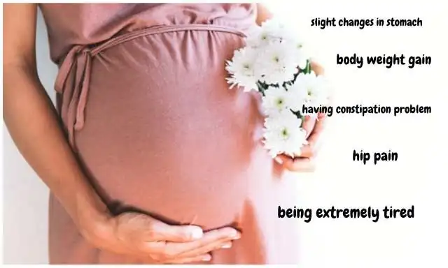 Symptoms Of 15th Week Pregnancy In Hindi ?