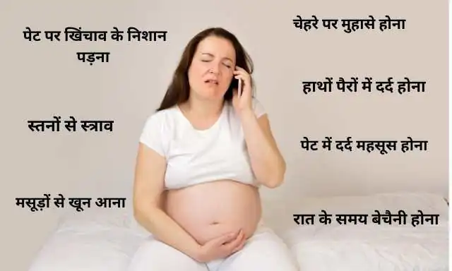 गर्भावस्था के 21 वें सप्ताह के लक्षण - Symptoms Of Twenty first Week Pregnancy In Hindi ?